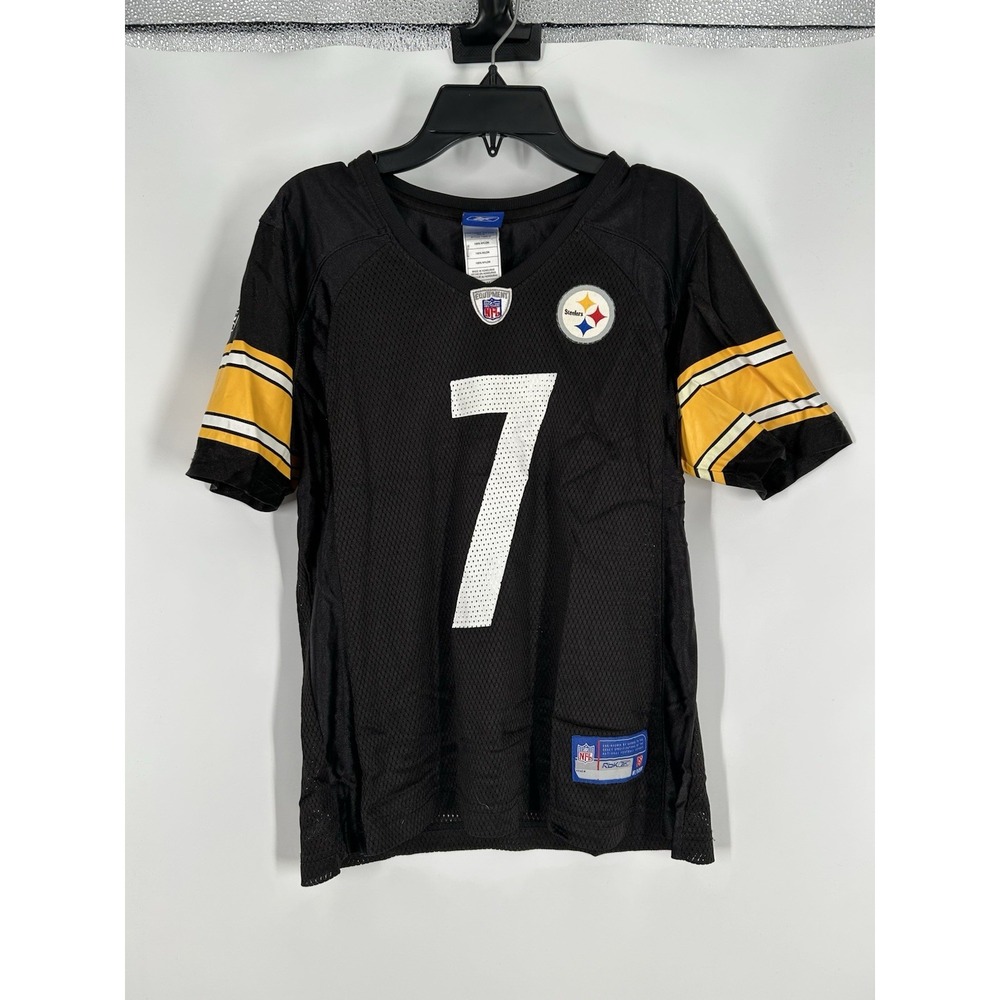 Ben Roethlisberger #7 Pittsburgh Steelers Reebok Jersey Youth Boys Size Medium‎